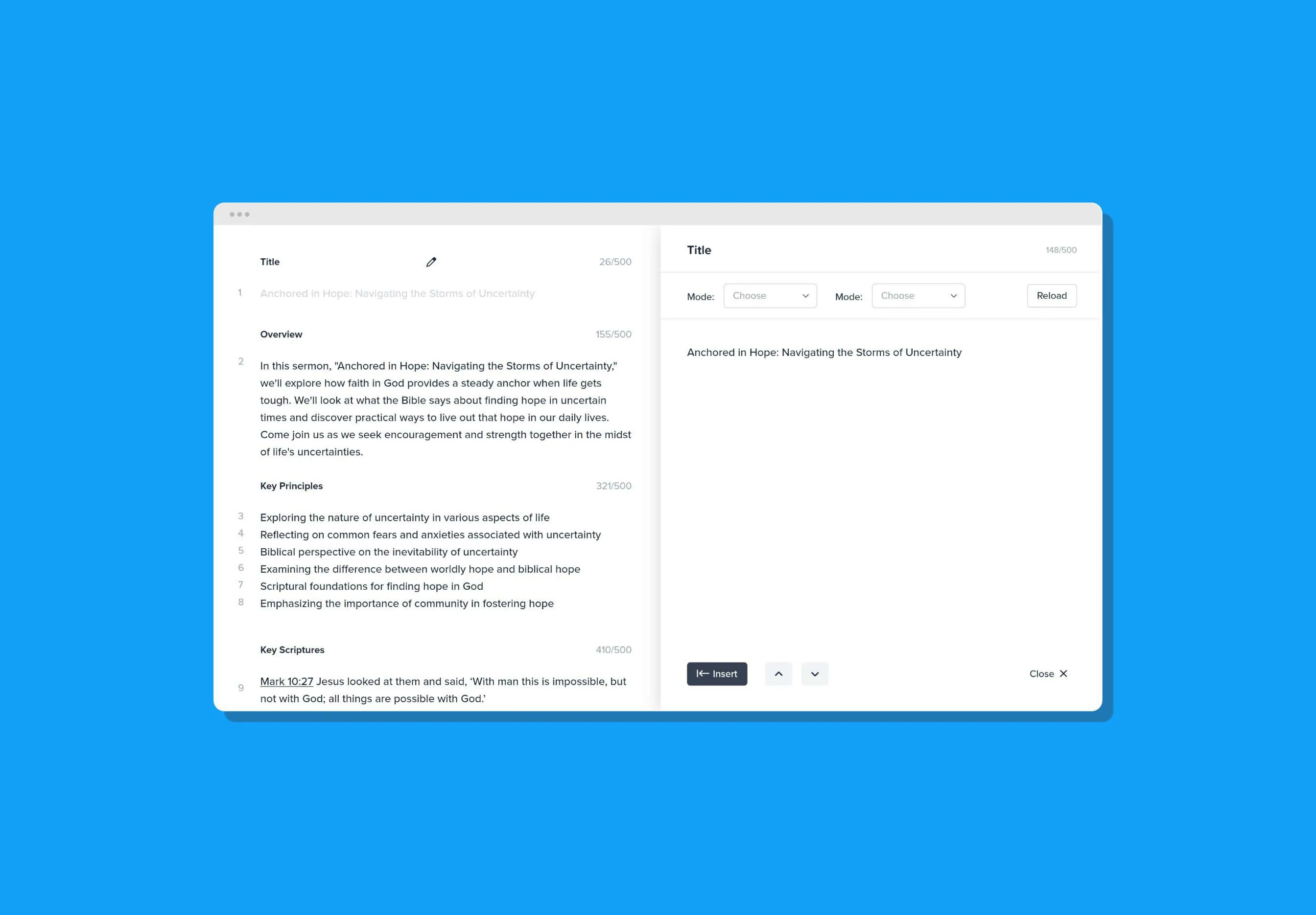 Cover image for an AI-Powered SaaS Speech Writing tool