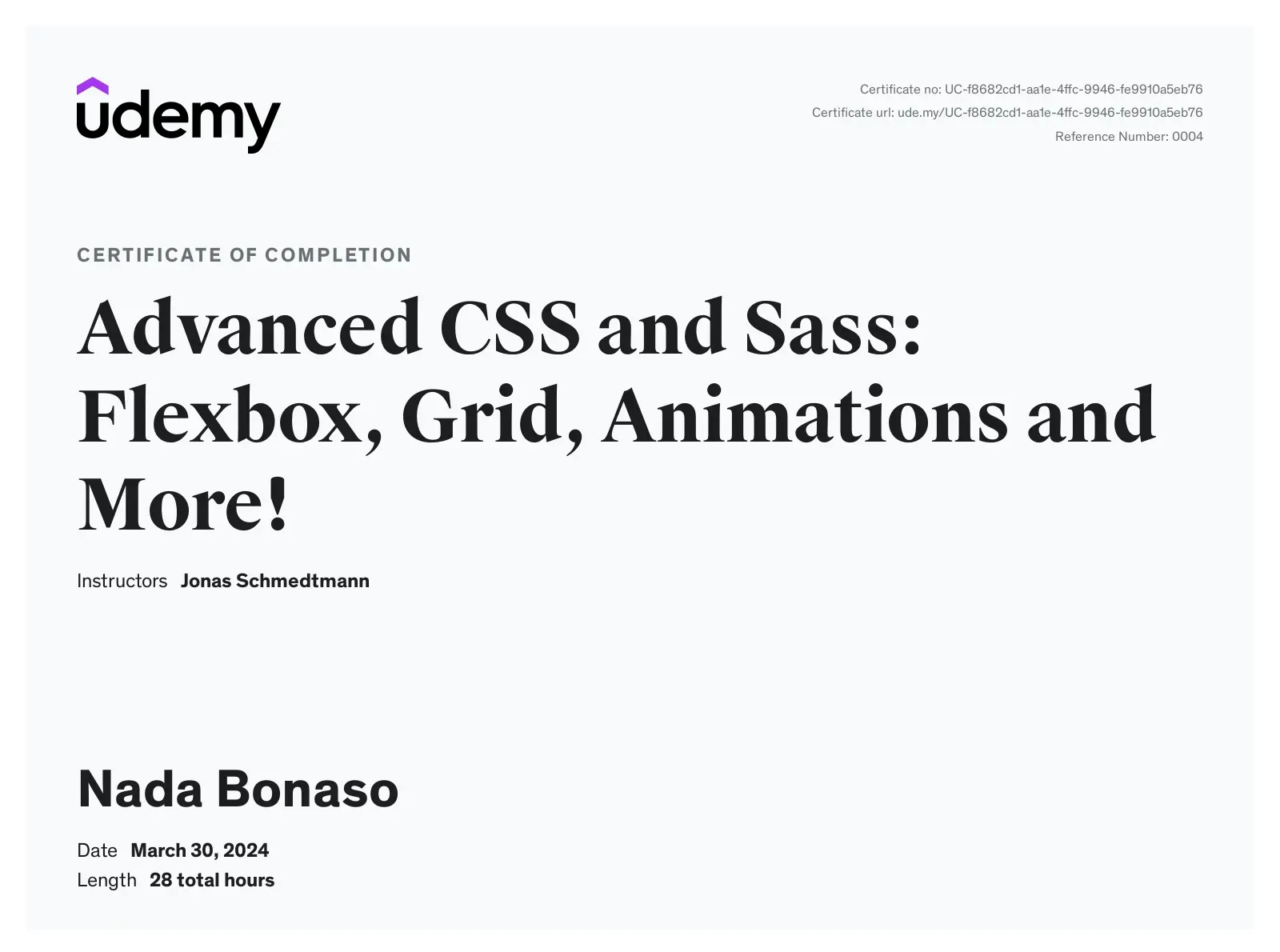  Advanced CSS and Sass: Flexbox, Grid, Animations and More!