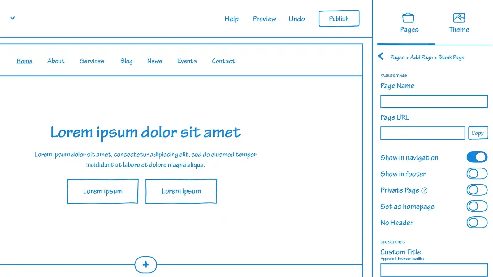 Created lo-fi wireframes